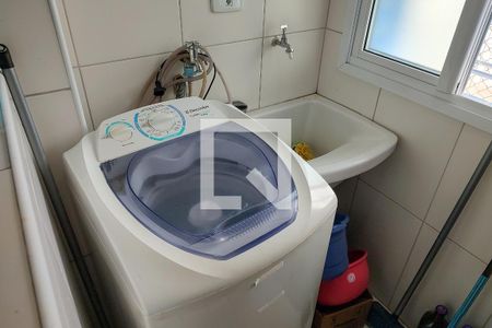 Área de Serviço de apartamento para alugar com 2 quartos, 64m² em Maracanã, Praia Grande