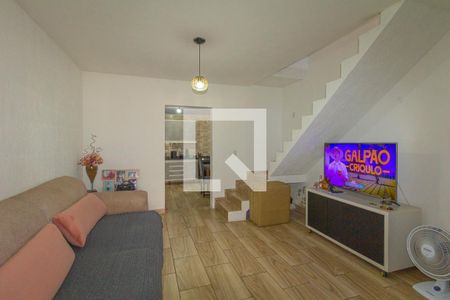 sala 2 de casa de condomínio à venda com 2 quartos, 91m² em Igara, Canoas