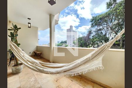 Varanda do Escritório de casa à venda com 5 quartos, 513m² em Santa Lúcia, Belo Horizonte