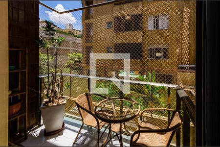 Varanda de apartamento à venda com 3 quartos, 105m² em Buritis, Belo Horizonte