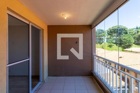 Varanda da Sala de apartamento para alugar com 2 quartos, 61m² em Jardim Torino, Cotia
