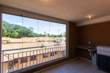 Varanda da Sala de apartamento para alugar com 2 quartos, 61m² em Jardim Torino, Cotia