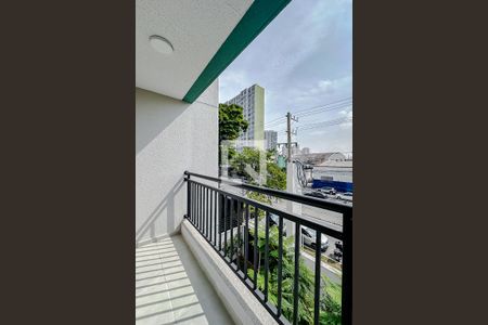 Varanda da Sala de apartamento à venda com 2 quartos, 52m² em Mooca, São Paulo