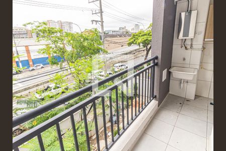 Varanda e Área de Serviço de apartamento à venda com 2 quartos, 42m² em Mooca, São Paulo