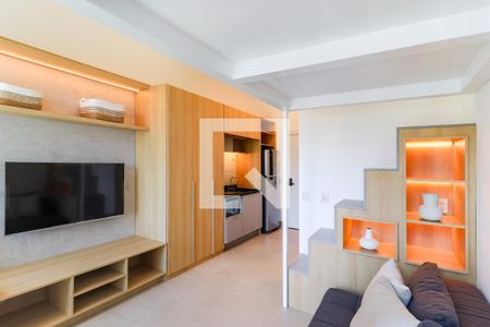 Studio de kitnet/studio para alugar com 1 quarto, 29m² em Jardim das Acacias, São Paulo