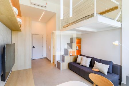 Studio de kitnet/studio para alugar com 1 quarto, 29m² em Jardim das Acacias, São Paulo