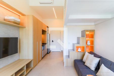 Studio de kitnet/studio para alugar com 1 quarto, 29m² em Jardim das Acacias, São Paulo