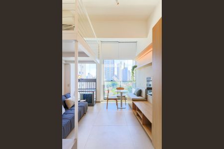 Studio de kitnet/studio para alugar com 1 quarto, 29m² em Jardim das Acacias, São Paulo