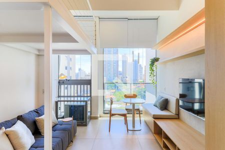 Studio de kitnet/studio para alugar com 1 quarto, 29m² em Jardim das Acacias, São Paulo