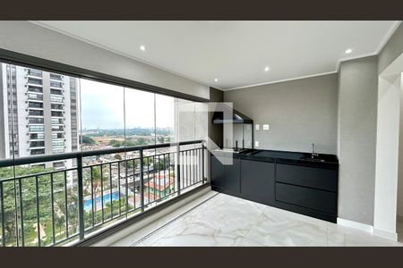 Varanda da Sala de apartamento para alugar com 2 quartos, 57m² em Vila Camargos, Guarulhos