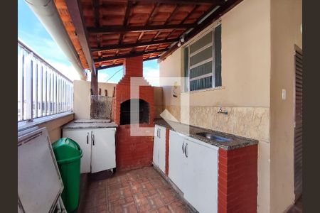 Área comum - Churrasqueira de apartamento à venda com 1 quarto, 30m² em Praça da Bandeira, Rio de Janeiro