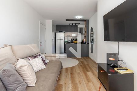 Sala de apartamento à venda com 2 quartos, 61m² em Chácara Santo Antônio (Zona Sul), São Paulo