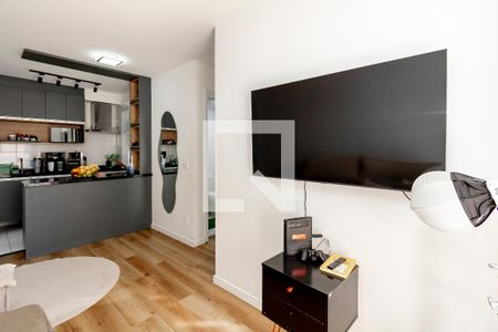 Sala de apartamento à venda com 2 quartos, 61m² em Chácara Santo Antônio (Zona Sul), São Paulo