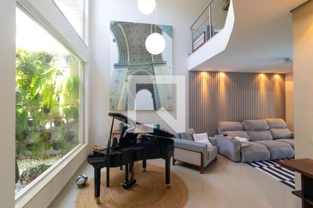 Salas de casa de condomínio à venda com 4 quartos, 270m² em Swiss Park, Campinas