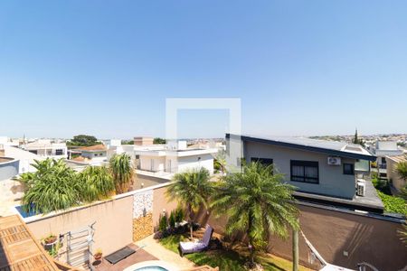 vista da Sacada da Suíte 03 de casa de condomínio à venda com 4 quartos, 270m² em Swiss Park, Campinas