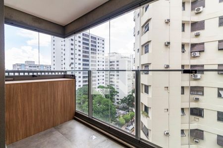 Varanda de apartamento para alugar com 1 quarto, 38m² em Jardim Paulista, São Paulo