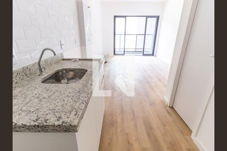 Cozinha de apartamento para alugar com 1 quarto, 27m² em Cambuci, São Paulo