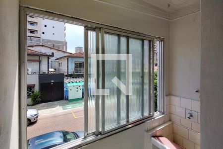 Área de Serviço de apartamento para alugar com 1 quarto, 49m² em Boqueirão, Praia Grande