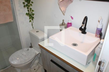 Banheiro de apartamento para alugar com 2 quartos, 82m² em Bairro Nakamura Park, Cotia
