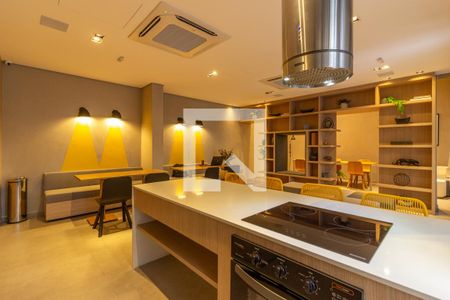 Área comum - Salão de festas/Coworking de kitnet/studio à venda com 1 quarto, 31m² em Sumarezinho, São Paulo