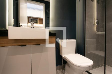 Banheiro de apartamento à venda com 1 quarto, 20m² em Vila Gomes Cardim, São Paulo