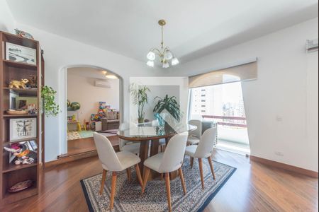 Sala de apartamento à venda com 4 quartos, 214m² em Brooklin, São Paulo