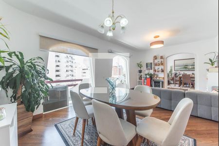 Sala de apartamento à venda com 4 quartos, 214m² em Brooklin, São Paulo