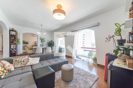 Sala de apartamento à venda com 4 quartos, 214m² em Brooklin, São Paulo