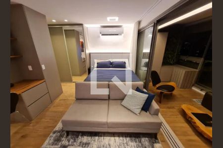Foto 02 de kitnet/studio à venda com 1 quarto, 42m² em Cidade Monções, São Paulo