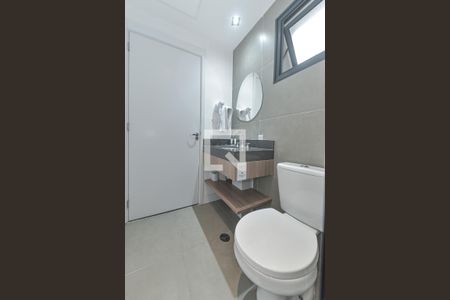 Banheiro de kitnet/studio à venda com 1 quarto, 26m² em Brooklin, São Paulo