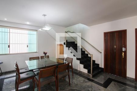 Sala de Jantar de casa à venda com 4 quartos, 365m² em Santa Branca, Belo Horizonte