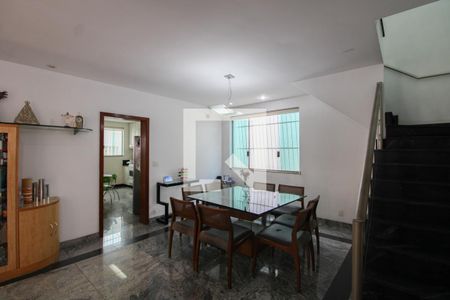 Sala de Jantar de casa à venda com 4 quartos, 365m² em Santa Branca, Belo Horizonte