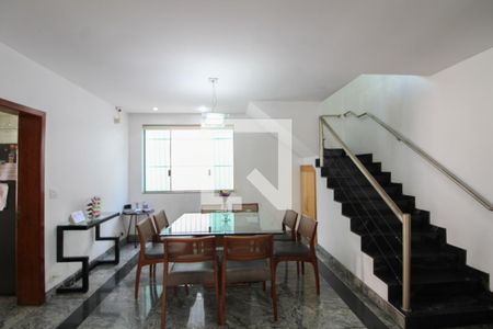 Sala de Jantar de casa à venda com 4 quartos, 365m² em Santa Branca, Belo Horizonte