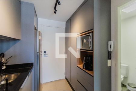 Cozinha de kitnet/studio à venda com 1 quarto, 30m² em Vila Mariana, São Paulo