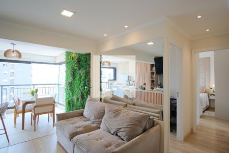 Sala de apartamento à venda com 2 quartos, 65m² em Vila Zilda, São Paulo