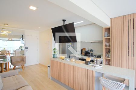 Sala de apartamento à venda com 2 quartos, 65m² em Vila Zilda, São Paulo