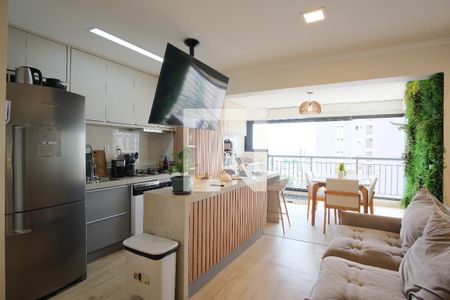 Sala de apartamento à venda com 2 quartos, 65m² em Vila Zilda, São Paulo