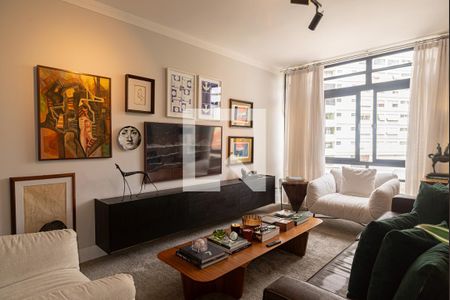 Sala de apartamento à venda com 2 quartos, 105m² em Bela Vista, São Paulo