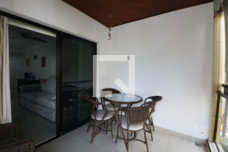 Varanda de apartamento para alugar com 3 quartos, 100m² em Jardim Praiano, Guarujá