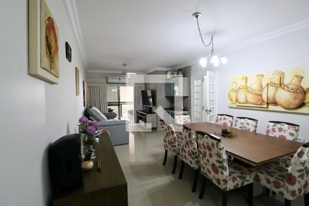 Sala de apartamento para alugar com 3 quartos, 100m² em Jardim Praiano, Guarujá