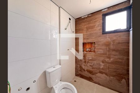 Banheiro da Suíte de apartamento para alugar com 3 quartos, 85m² em Paraíso, Santo André