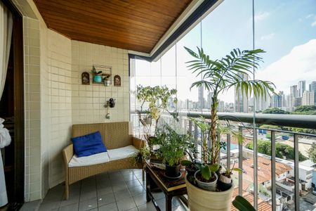 Varanda de apartamento à venda com 4 quartos, 125m² em Vila Gomes Cardim, São Paulo