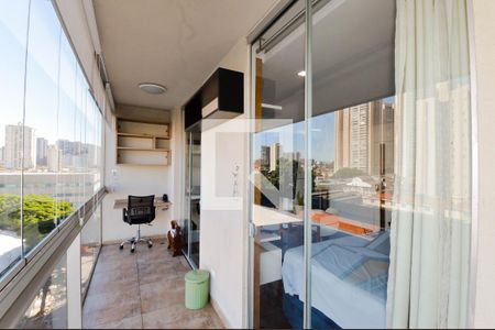 Varanda de kitnet/studio para alugar com 1 quarto, 38m² em Vila Augusta, Guarulhos