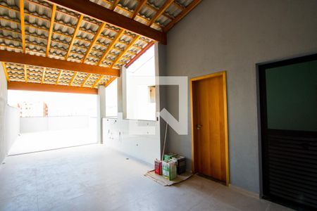 Área de serviço de apartamento para alugar com 3 quartos, 160m² em Paraíso, Santo André