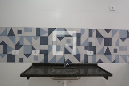 Cozinha de apartamento à venda com 1 quarto, 27m² em Vila Invernada, São Paulo