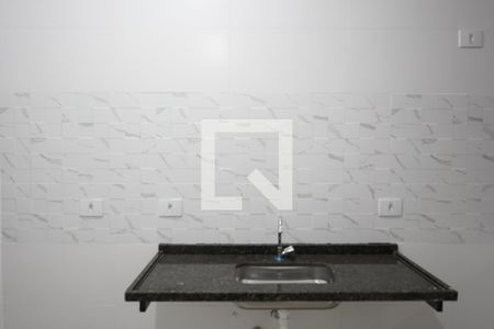 Cozinha de apartamento à venda com 1 quarto, 27m² em Vila Invernada, São Paulo