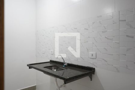 Cozinha de apartamento à venda com 1 quarto, 27m² em Vila Invernada, São Paulo