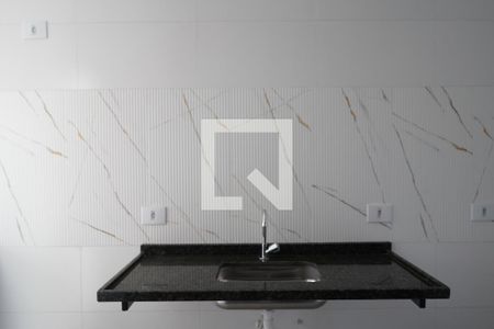 Cozinha de apartamento à venda com 1 quarto, 27m² em Vila Invernada, São Paulo