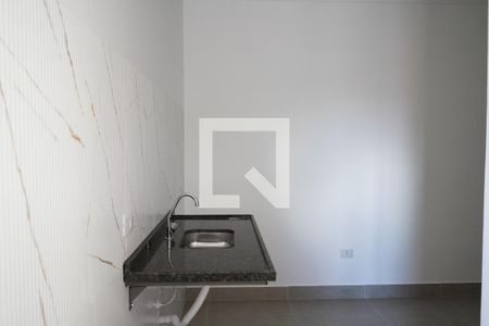 Cozinha de apartamento à venda com 1 quarto, 27m² em Vila Invernada, São Paulo