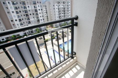 Varanda da Sala de apartamento para alugar com 2 quartos, 48m² em Anil, Rio de Janeiro